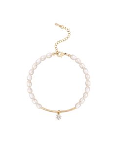 Small Design Simple Natural Pearl Bracelet