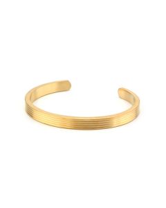 Simple titanium steel opening bracelet
