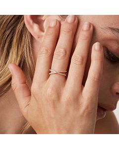 Women's French Vintage Versatile Cross Ring
