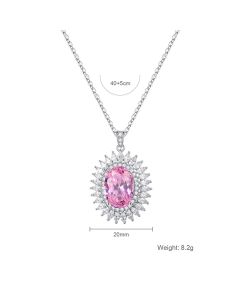 New Three-dimensional Crystal Jewelry Necklace Pendant