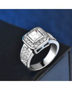 New Jewelry, Sparkling Crystal Ring, Diamond Ring