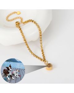 Round Bubble Projection Couple Bracelet Female