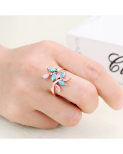 Ice Flower Zircon Jewelry Ring Jewelry