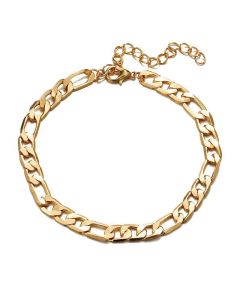 European And American Cross-border New jewelry, Personality And Fashion, Figaro Chain Geometric Bracelet, Retro Exaggerated Jewelry Women