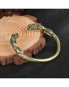 Vintage Do Old Style Double Head Bracelet