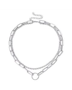 Retro Temperament Ring All-Match Necklace Women