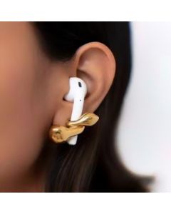 Personalized Snake-Shaped Embracing Earphone Anti-Lost Earrings