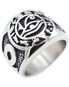 Eye Of Horus Stainless Steel Ring