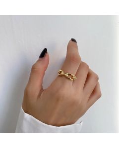 Ladies Fashion Concave And Convex Index Finger Simple