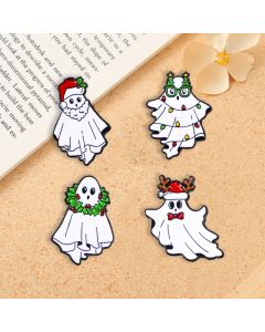 Christmas Brooch Cartoon Ghost Cute Personality