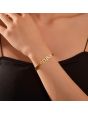 Men's Stainless Steel Letter Bracelet