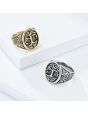 Retro Style Tree Of Life Titanium Steel Ring