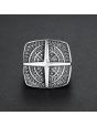 Personalized Titanium Steel Men's Ring Nordic Voyager