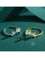 Crown Ring Female Cold Wind Index Finger Ring Jewelry