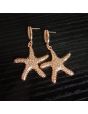 New Ocean Style Holiday Starfish Shell Earrings Retro Beach Style Earrings Earrings