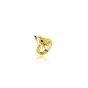 European and American Brass Gold-Plated Ring Women's