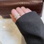 Real Gold Color Preserving Plating Korean Diamond Pearl Ring